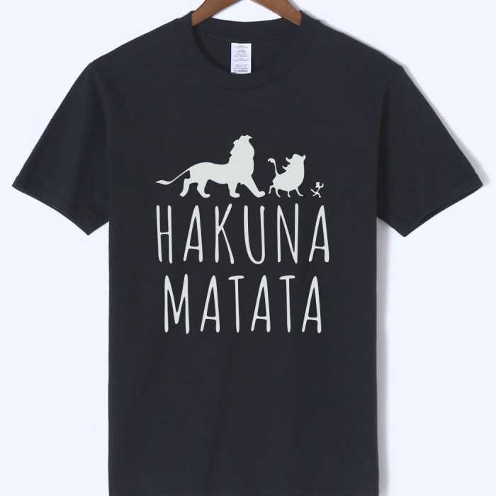 T-shirt Roi Lion Hakuna Matata avec Timon, Pumbaa et Simba