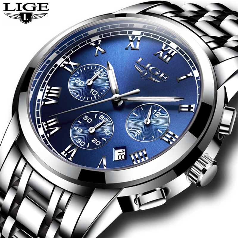 Montre de luxe de marque LIGE style business / sport (étanche) - /medias/15578624802.jpg