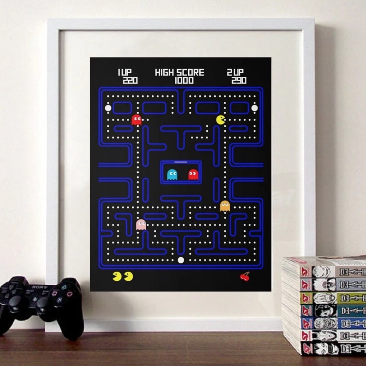 Poster Retro Gaming Pacman - /medias/157209688245.jpg