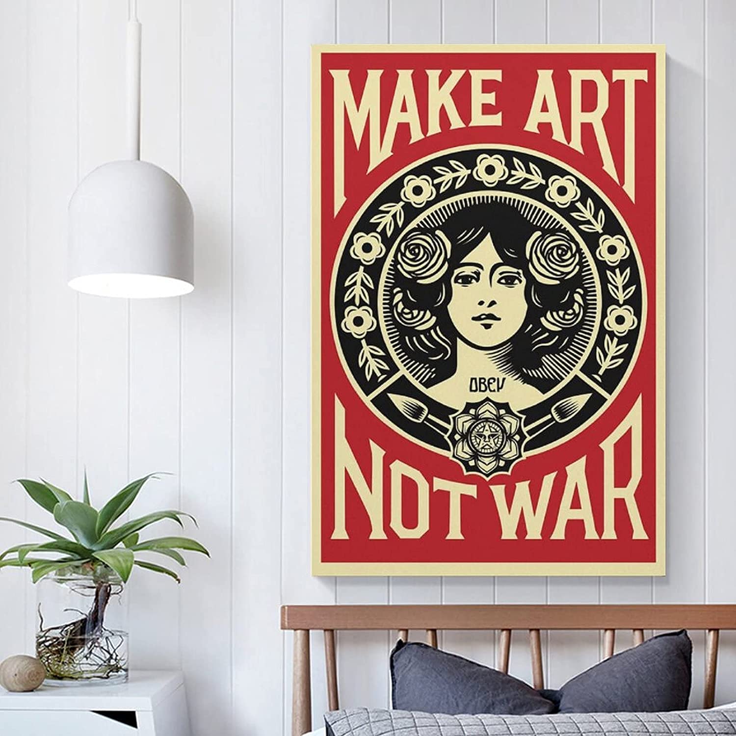 Affiche Make Art Not War - /medias/166712543511.jpg