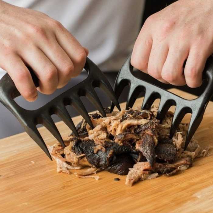 Griffes d’ours pour barbecue – fourches parfaites pour déchiqueter votre viande