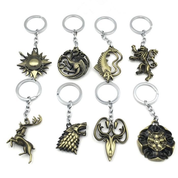 Porte clé métal Game of Thrones