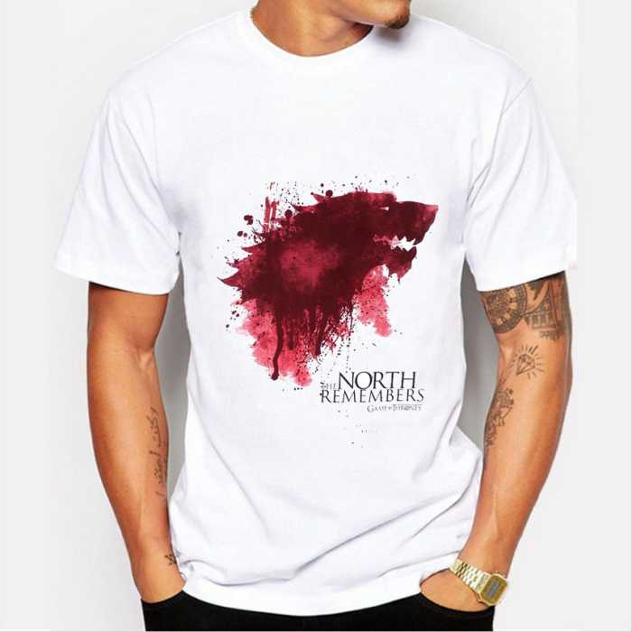 T-Shirt Game of Thrones &quot;The North Remember&quot; (Le Nord se rappelle)
