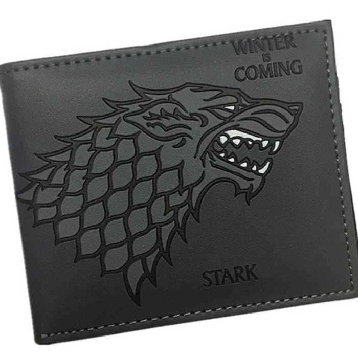 Portefeuille en cuir Game of Thrones &quot;Stark Winter is coming&quot;