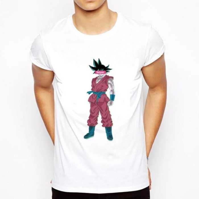 T-Shirt Dragon Ball Son Goku x Supreme