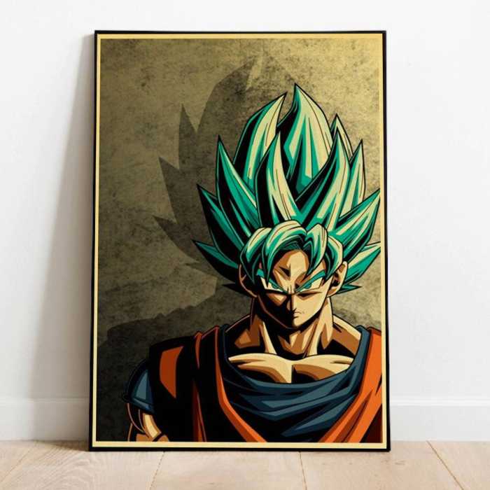 Poster vintage Dragon Ball : Son Goku