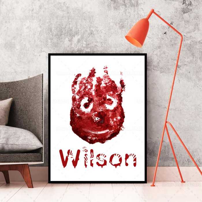 Affiche Wilson du film Seul au monde